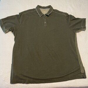Olive green Tommy Bahama polo